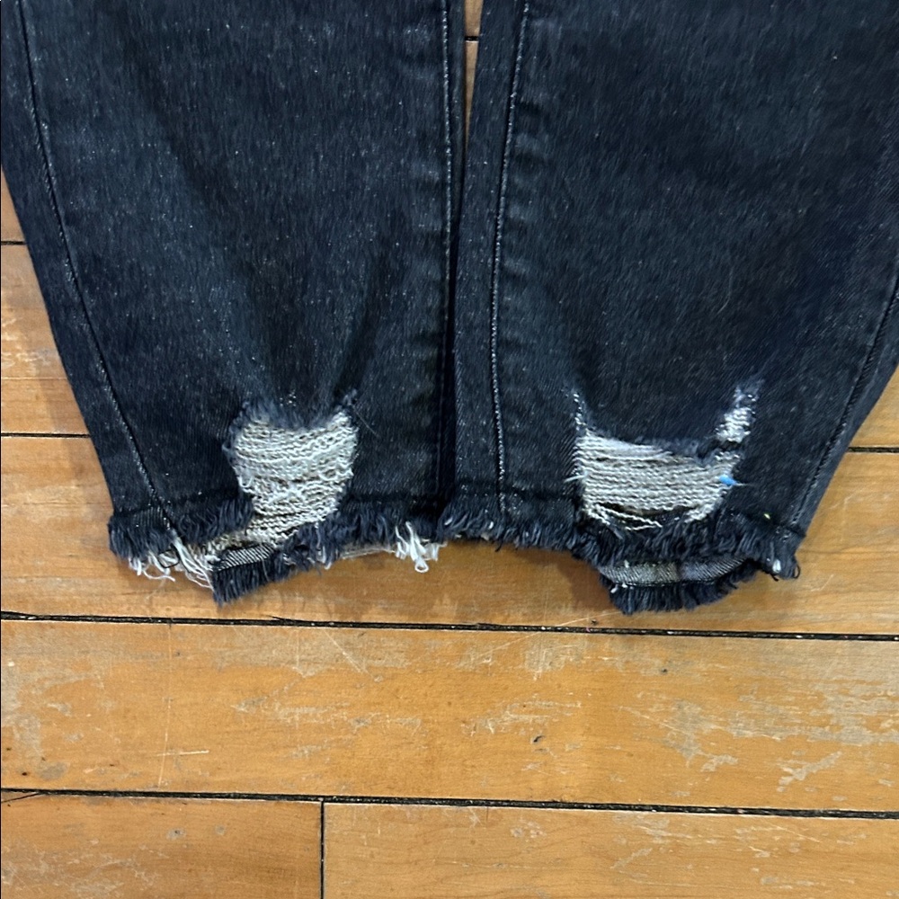 NWT Joe's Jeans Distressed Black Ankle Jeans girls 14 - Picture 8 of 16